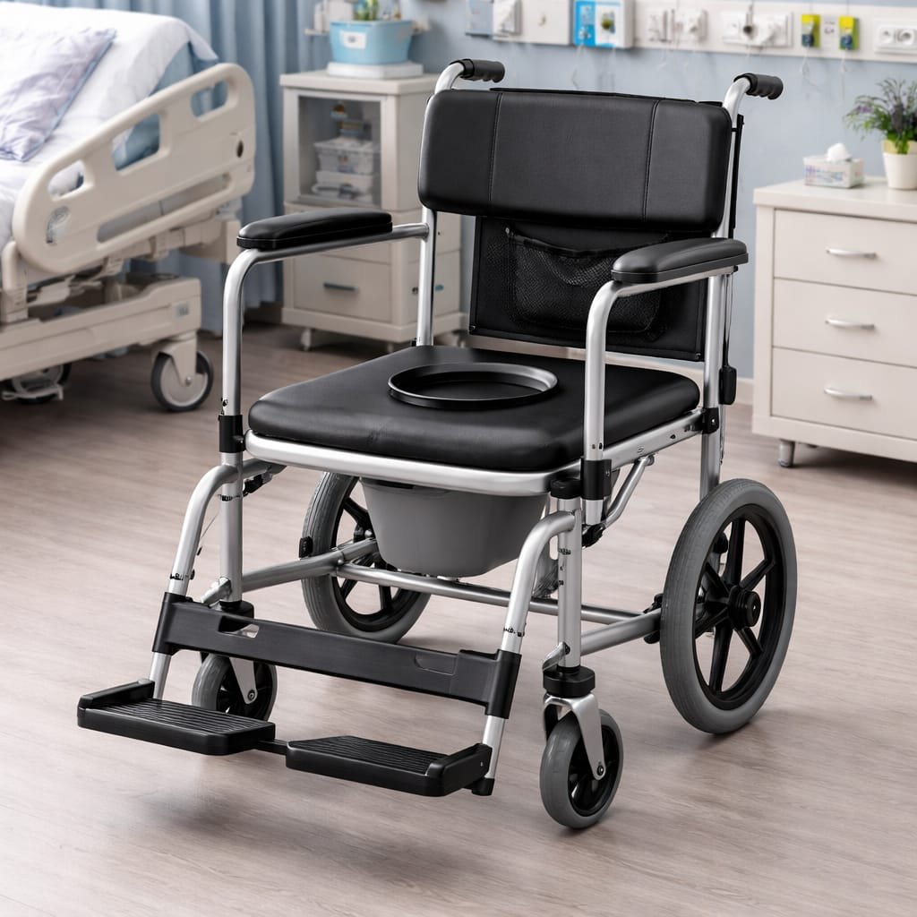 Commode Wheelchair